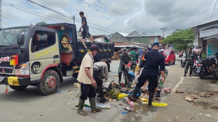 Pembersihan Pasca Banjir, BPBD KSB Ajak ASN, TNI/Polri