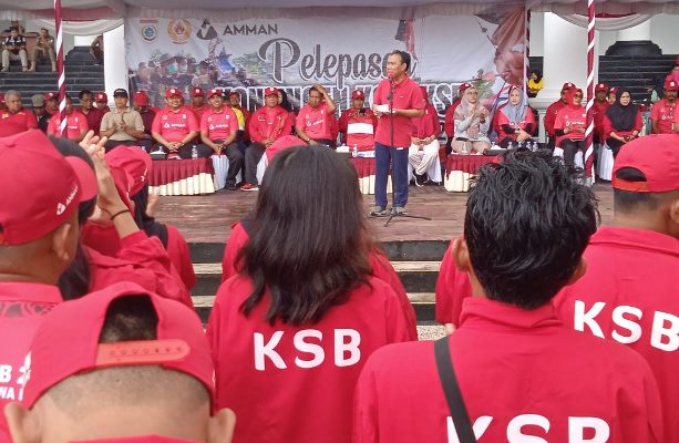 Lepas Kontingen KSB Untuk Porprov 2023, Bupati Janjikan Bonus