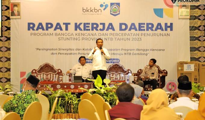Workshop BKKBN NTB, Wabup KSB Paparkan Konsep Penanganan Stunting