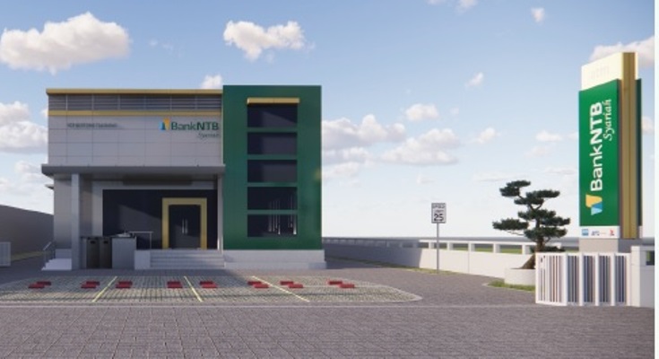 Hari Ini, Peresmian Gedung Baru Kantor Cabang Bank NTB Syariah