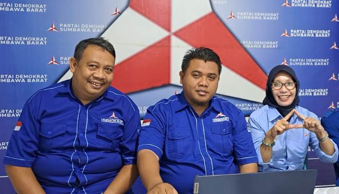 Live Pertemuan Anies Baswedan Dan AHY, DPC Demokrat KSB Gelar ‘Nobar’