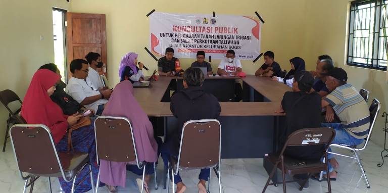 Rencana Bangun Jaringan Irigasi, DPUPR KSB Gelar Konsultasi Publik