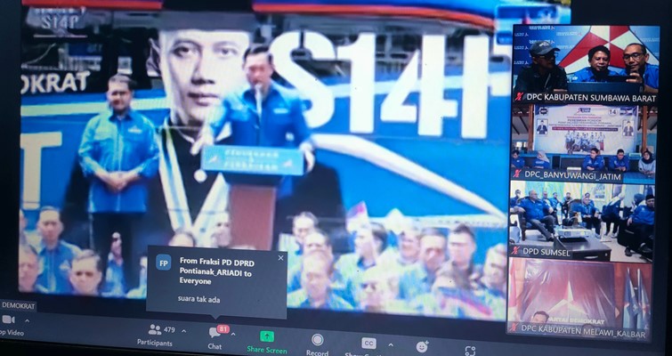 DPC Demokrat KSB Siap Ikut Melawan Gugatan PK Moeldoko