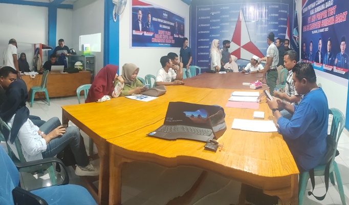 Pengurusan SKCK Bacaleg, Polres KSB Datangi Kantor Partai