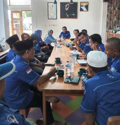 DPC Demokrat KSB Gelar Rapat Tekhnis Pemenangan Pemilu 2024