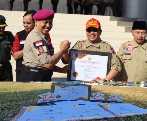 Luar Biasa Prestasi Tagana KSB, Kadisos Jadi Pembina Terbaik Tingkat NTB