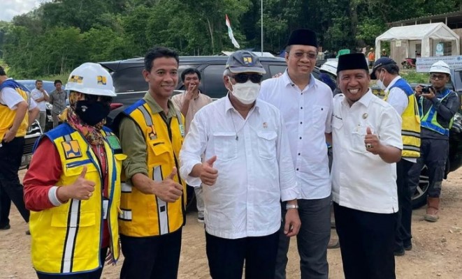 Peresmian Bendungan Tiu Suntuk, Pemerintah KSB Harap Kemen LHK Segera Terbitkan IPPL