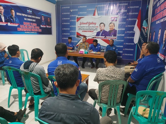 DPC Partai Demokrat KSB Terima Kunjungan Silaturahim Kapolres