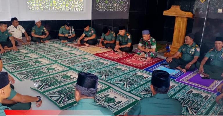 Sambut HUT Kemerdekaan RI, Kodim 1628/KSB Gelar Doa Bersama