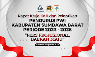 Sabtu Ini, Pengurus PWI KSB Periode 2023-2026 Akan Dilantik