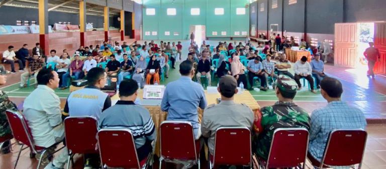 DPUPR KSB Sosialisasi Pembebasan Lahan Akses Jalan Senayan-Lamusung