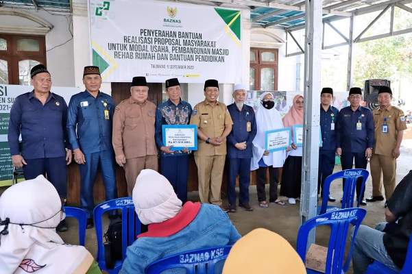 Wabup KSB Apresiasi Program Baznas Memberi Bantuan Masyarakat