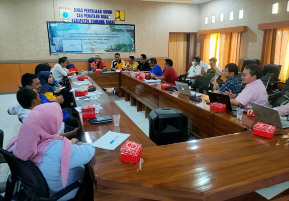 DPUPR KSB Gelar Expose Laporan Pendahuluan ‘Decision Support System’