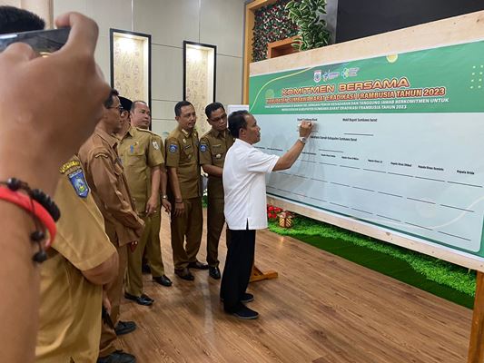 KSB Akan Dapat Sertifikasi Eradikasi Frambusia dari Kemenkes