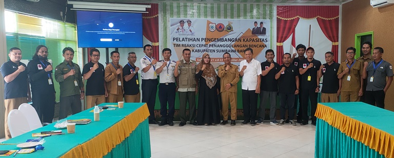 BPBD KSB Gelar Pelatihan Pengembangan Kapasitas TRC Bencana