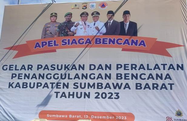 Hari Ini, Pemerintah KSB Menggelar Apel Siaga Bencana 2023