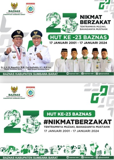 Baru Berusia 7 Tahun, Baznas KSB Sudah Banyak Berkontribusi Baik