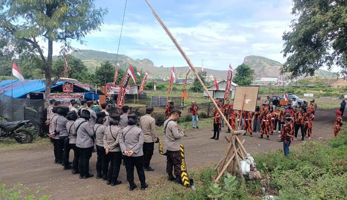 ‘Usir’ PT. Waskita Karya Beton, MPC PP KSB Kembali Gelar Demo