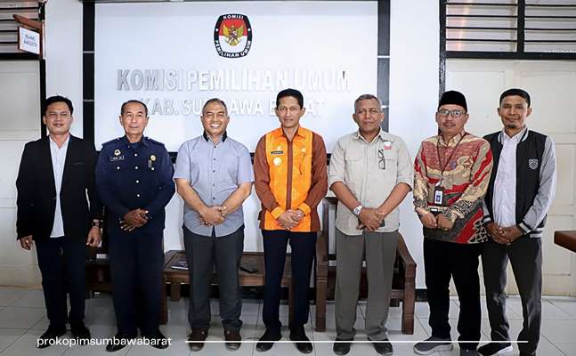 Di Dampingi Tim DESK Pilkada, Pjs Bupati KSB Lakukan Roadshow
